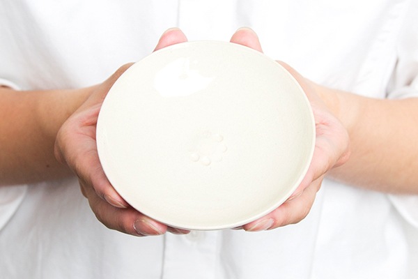 大堀相馬焼 かわらけ アイボリー