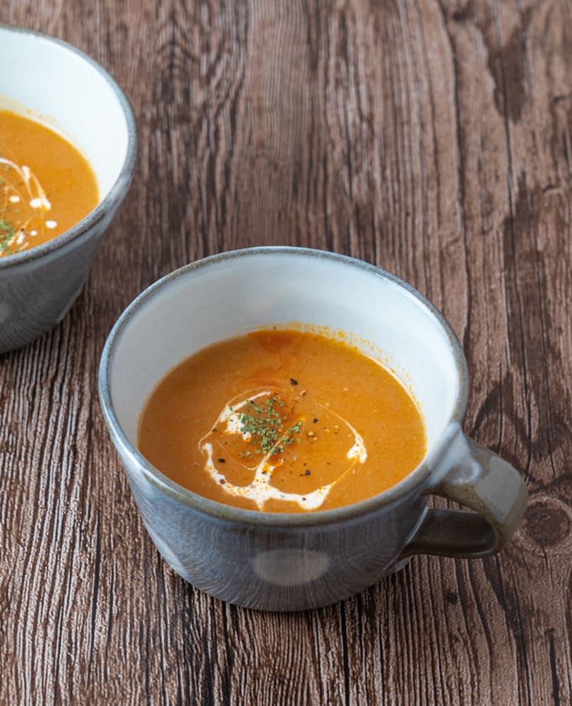 小石原焼 ヤママル窯 水玉スープカップ (白)