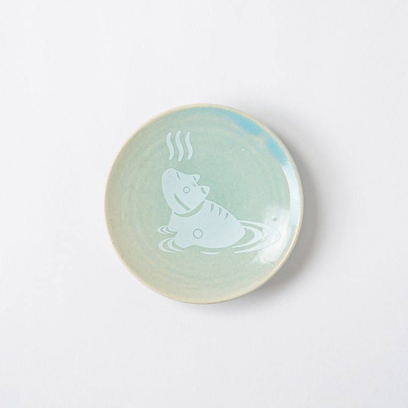 大堀相馬焼 東北焼き物旅マップ サウナ編 福島（赤べこ）×水風呂