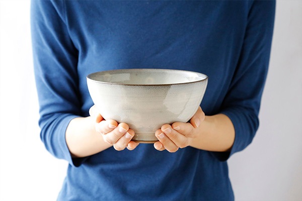 小石原焼 マルダイ窯 どんぶり 白