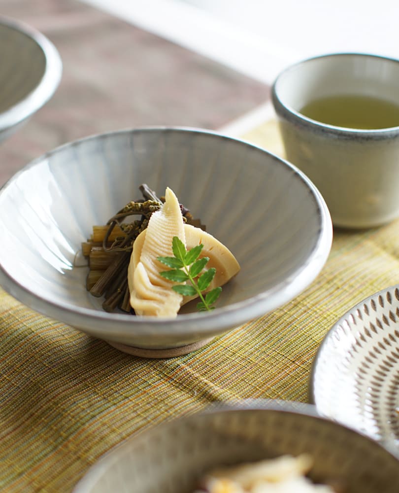 小石原焼 マルダイ窯 5寸刷毛目鉢　白