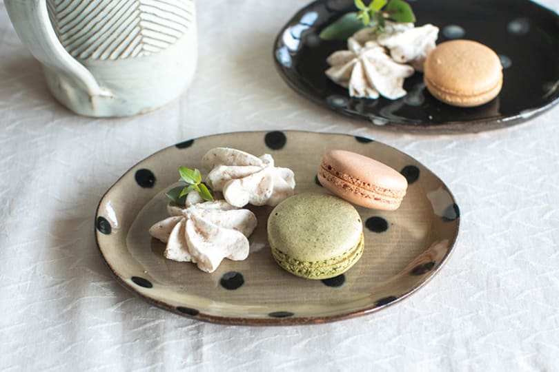 小石原焼 ヤママル窯 楕円皿 アイボリー | 色から選ぶ,白 | 縁器屋