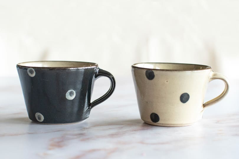 小石原焼 ヤママル窯 丸紋カップセット | 特集,お気に入りのマグカップ