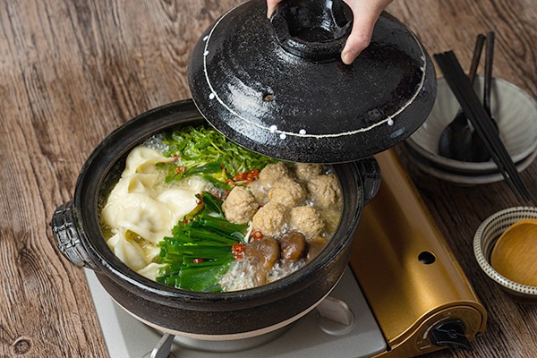 萬古焼 土鍋 一珍かきおとし 8号 (ラッピング・熨斗不可)