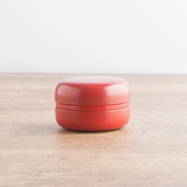 山中漆器　うるしの器あさだ　うるしマカロン　ローズ