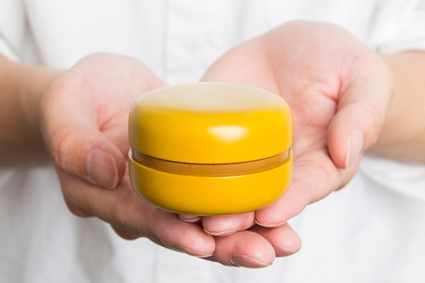 山中漆器　うるしの器あさだ　うるしマカロン 　レモン