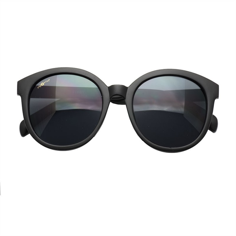 サークルカーブサングラス(Matte Black)