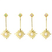 太陽パールピアス【ニッケルフリー】|★SALEアイテム★