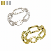 フラットチェーンピンキーリング|ピンキーリング