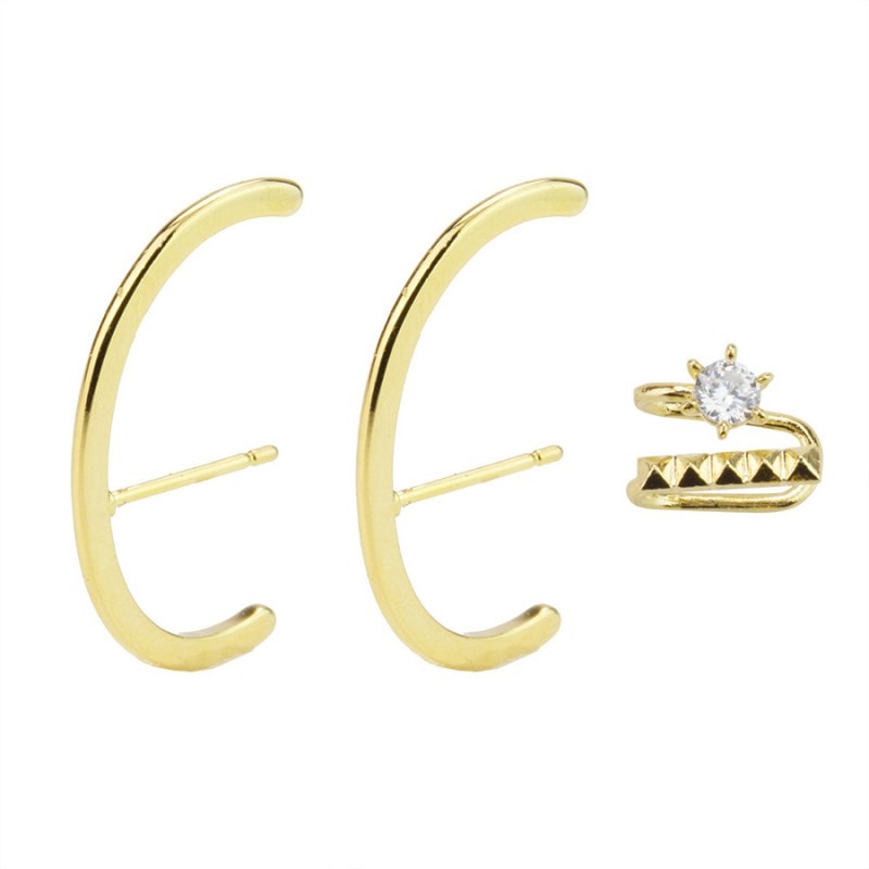 ハーフフープイヤーカフセット【ニッケルフリー】