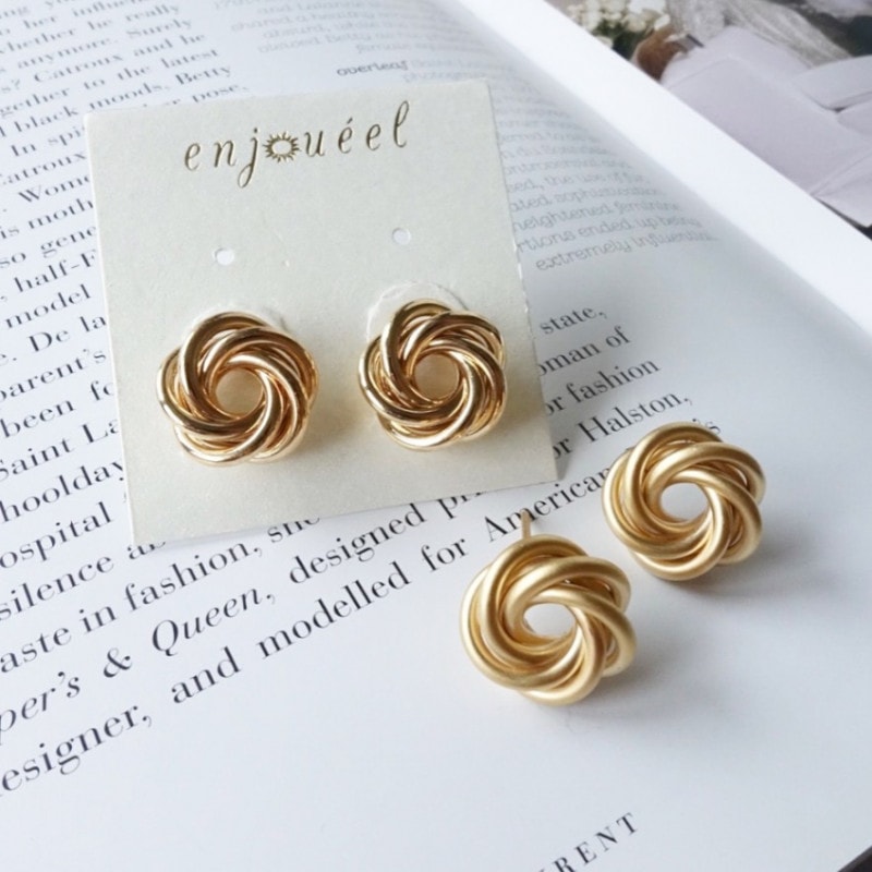 ヴィンテージフラワーピアス【ニッケルフリー】