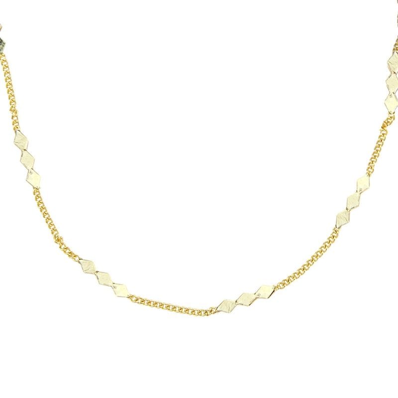 ダイヤグラムスリムネックレス【ニッケルフリー】