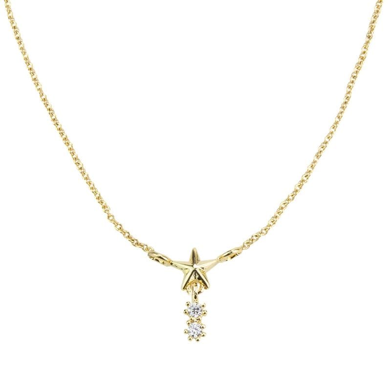 スターハングストーンネックレス【ニッケルフリー】