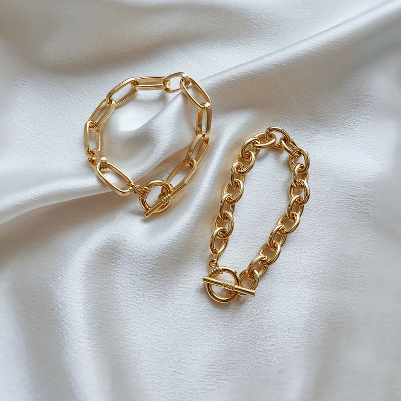 クラシックチェーンブレスレット【ニッケルフリー】