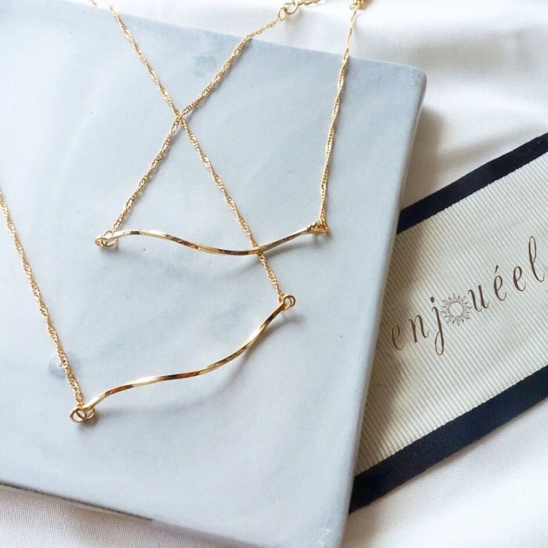 カーブスリムメタルブレスレット【ニッケルフリー】