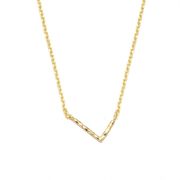 アシメVラインネックレス【ニッケルフリー】|ネックレス