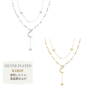 ムーンスウィングシャインネックレス【ニッケルフリー】|ネックレス