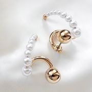 トリックパラレルパールピアス【ニッケルフリー】|ピアス
