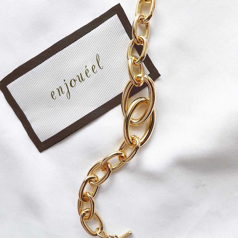 ダッキングチェーンブレスレット【ニッケルフリー】