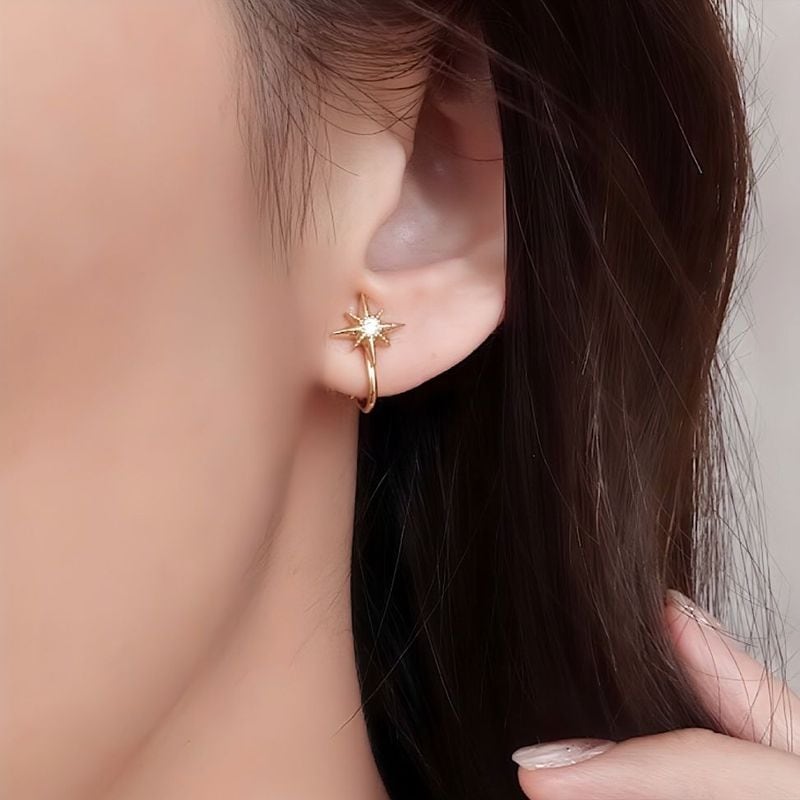 シャインイヤリング【ニッケルフリー】