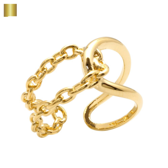 チェーンコンビクロスリング