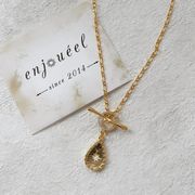 ドロップシャインマンテルネックレス【ニッケルフリー】|ネックレス