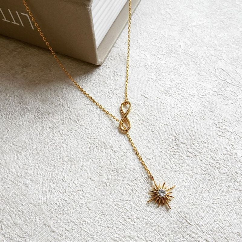 インフィニティシャインネックレス【ニッケルフリー】