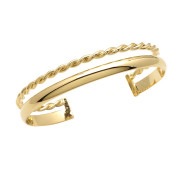 ツイストメタルダブルバングル【ニッケルフリー】|MAX60％OFF☆サマーセール☆