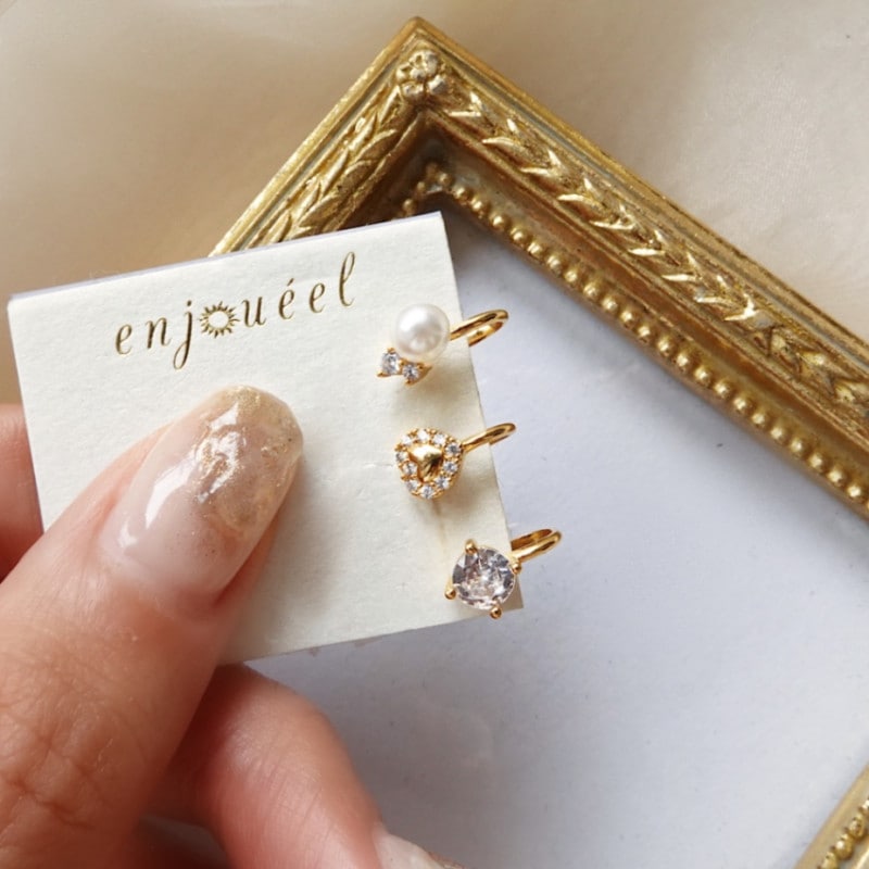 ハートストーントラカフ【ニッケルフリー】