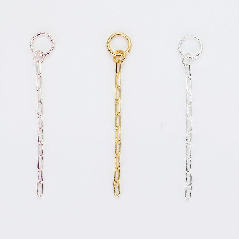 オーバルチェーンチャーム