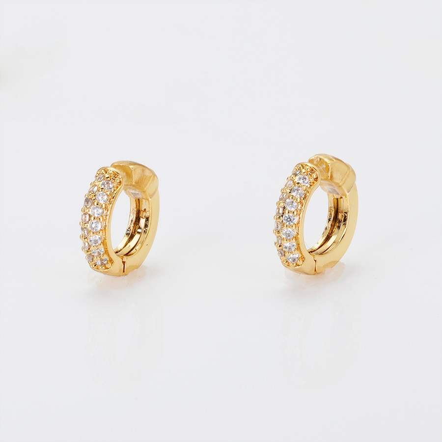 zero touch ラウンドエタニティイヤリング | オリジナルアクセサリー