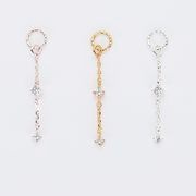 ツインストーンチェーンチャーム|zero touchチャーム