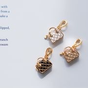 キルティングバッグチャーム