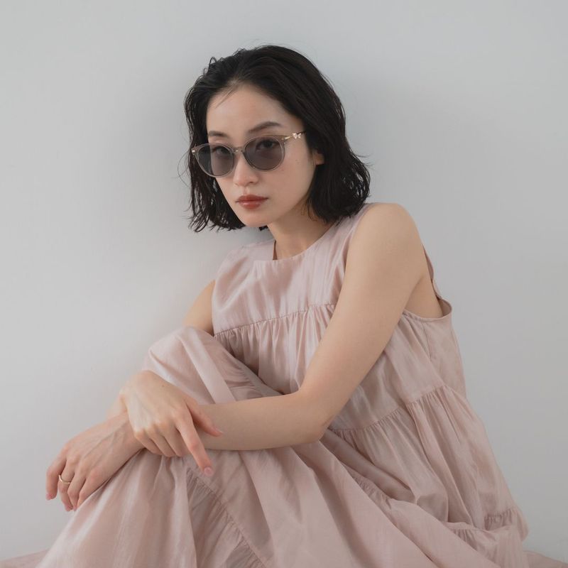 サブデュードクリアサングラス(メタルフレーム)