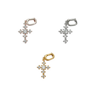 クロスストーンチャーム|ネックレス