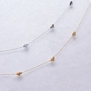 プティハートラインネックレス|ネックレス