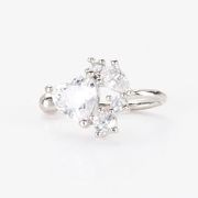 ブリリアントハートイヤーカフ【ニッケルフリー】|イヤーカフ