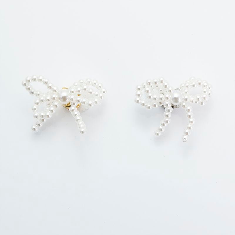 ダブルリボンパールチャーム(メタルフレーム専用)