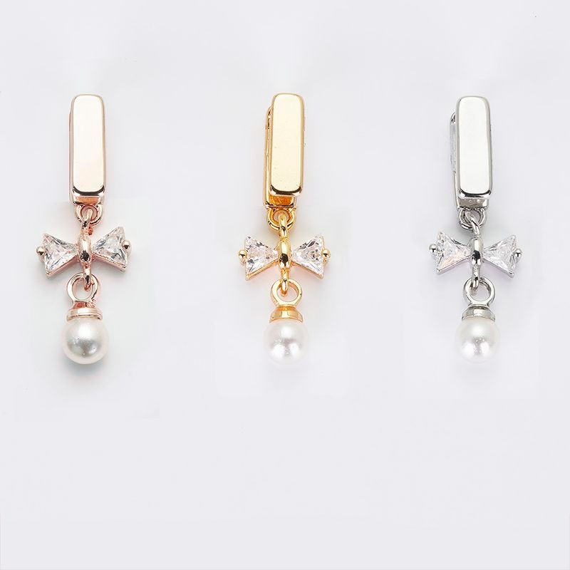 リボンパールチャーム(セルフレーム専用)