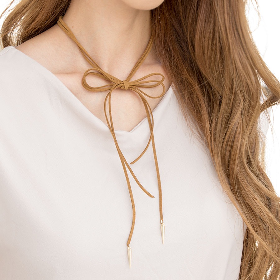 リボンチョーカーネックレス オリジナルアクセサリー通販サイト Enjoueel アンジュエール