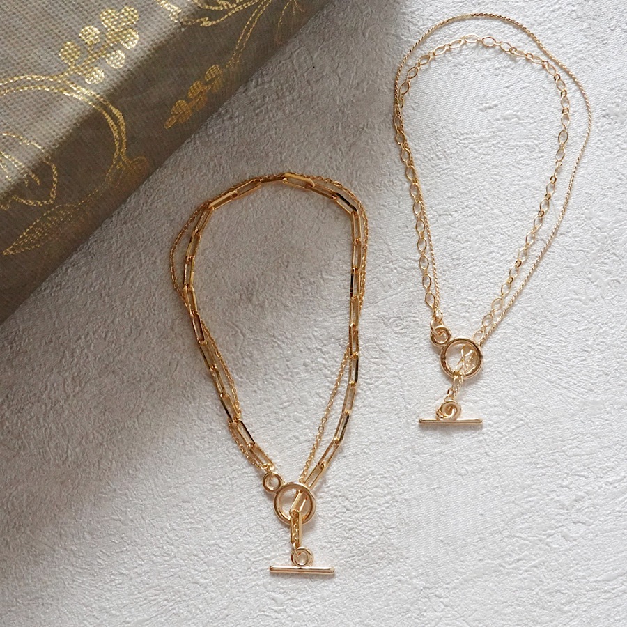 アナザーチェーンマンテルブレスレット【ニッケルフリー