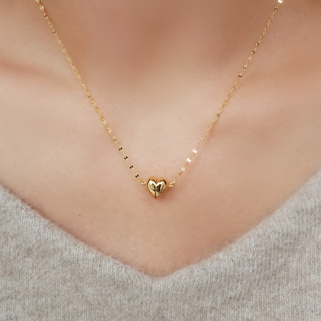 ハートキャッチチェーンネックレス | オリジナルアクセサリー