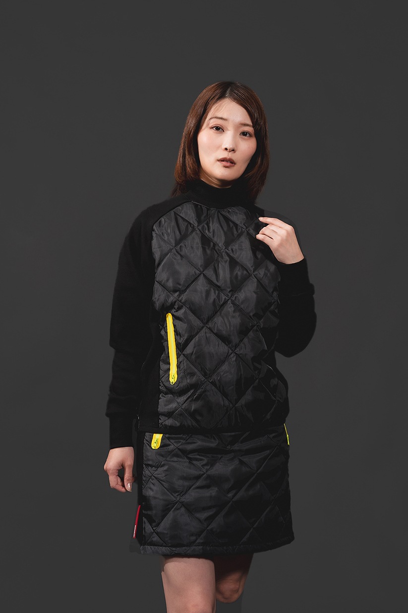 Down Quilting Pullover