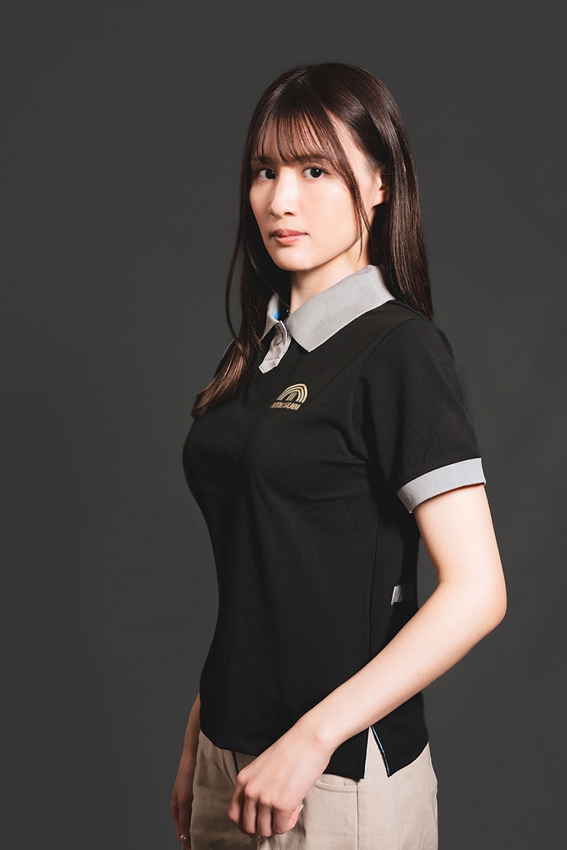 Half sleeve Polo shirt（1button）