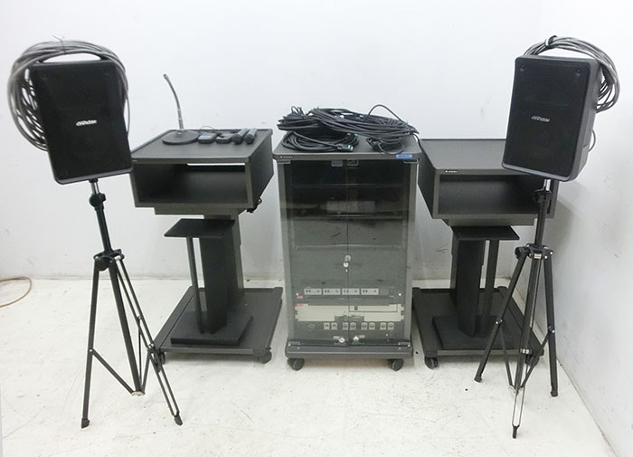 【中古】 ワイヤレス会議音響システム イコライザー ワイヤレスチューナー他 2007年 現状渡し【動産王】名古屋★引取限定