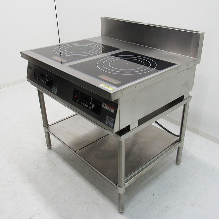 【中古】 IHテーブル 内外加熱タイプ FIC907510TD フジマック Fujimak 2015 厨房機器【動産王】仙台☆送料無料