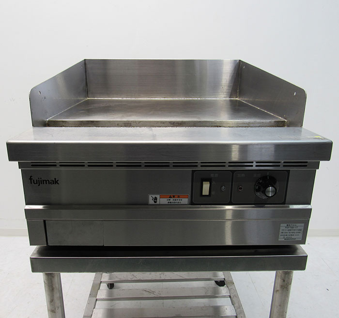 【中古】業務用鉄板焼き 電気グリドル FEFT60-1T Fujimak フジマック 2015年  【動産王】仙台☆送料無料