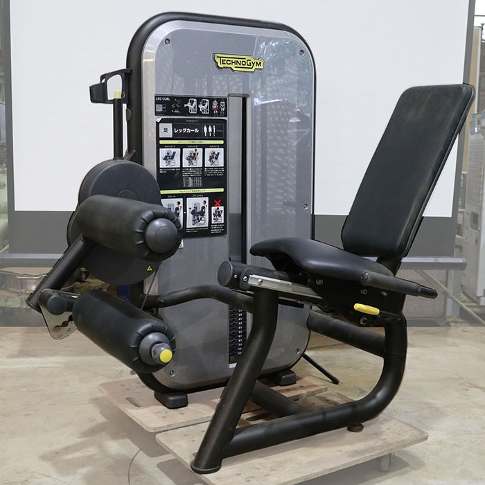 【中古】 レッグカール MB350C0 テクノジム 2015年 ジム エクササイズ フィットネスマシン【動産王】千葉★引取限定