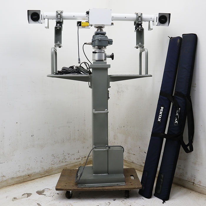 【中古】 地上写真測量用 ステレオカメラ 自動昇降装置 ST120II SE300VII ペンタックス【動産王】千葉★引取限定