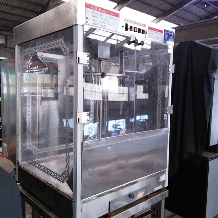 【中古】ポップコーン機 APM20oz 朝日産業 ホットストッカー NH-90PC-1 アンナカ  【動産王】千葉★引取限定